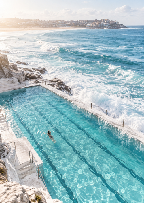 Bondi Blue Australian Coast fine art print