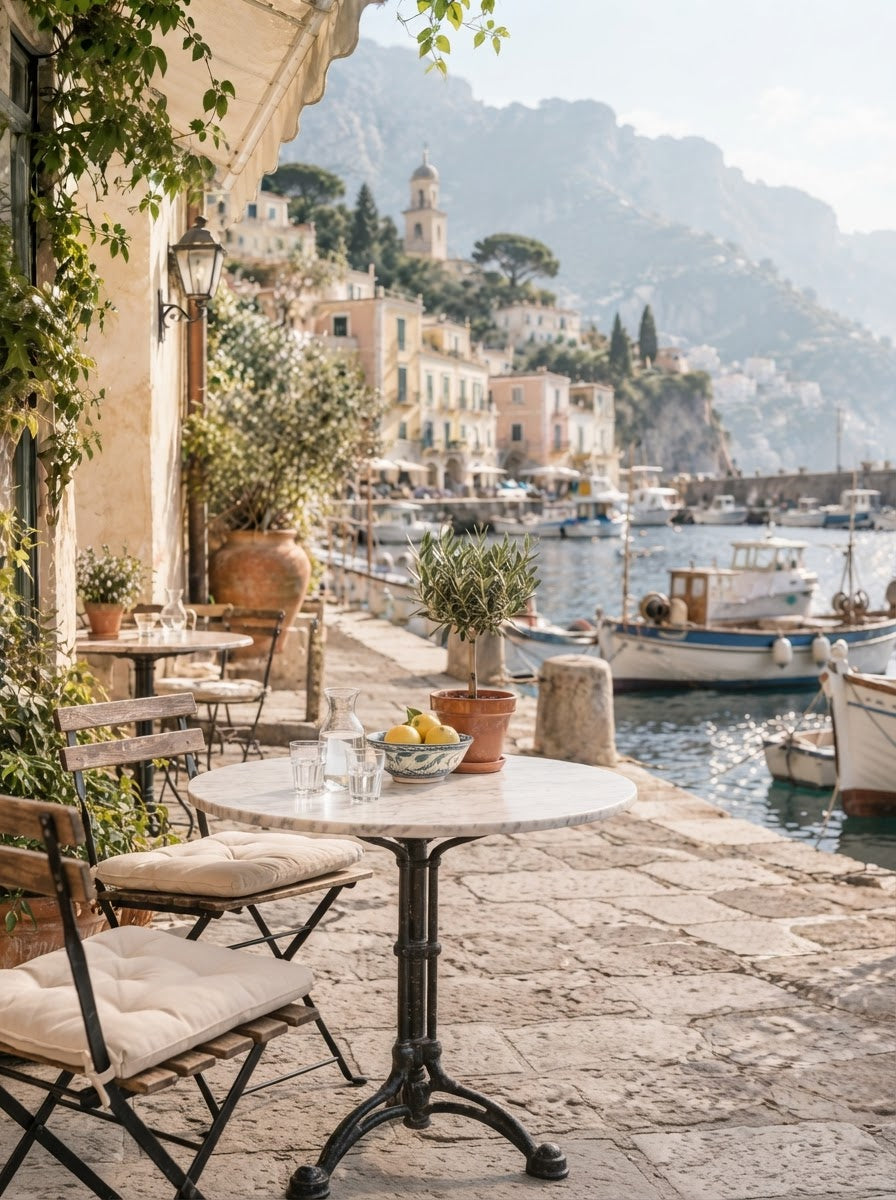 Harbour Café Italian Summer fine art print