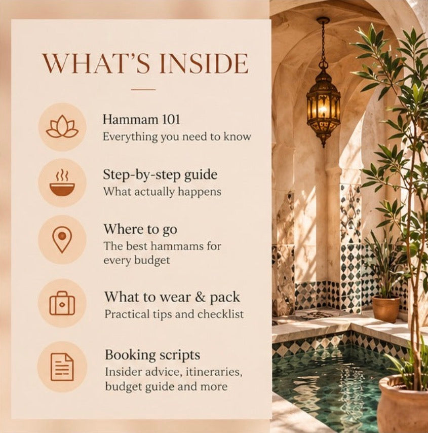 Marrakech Spa and Hammam Guide what's inside overview