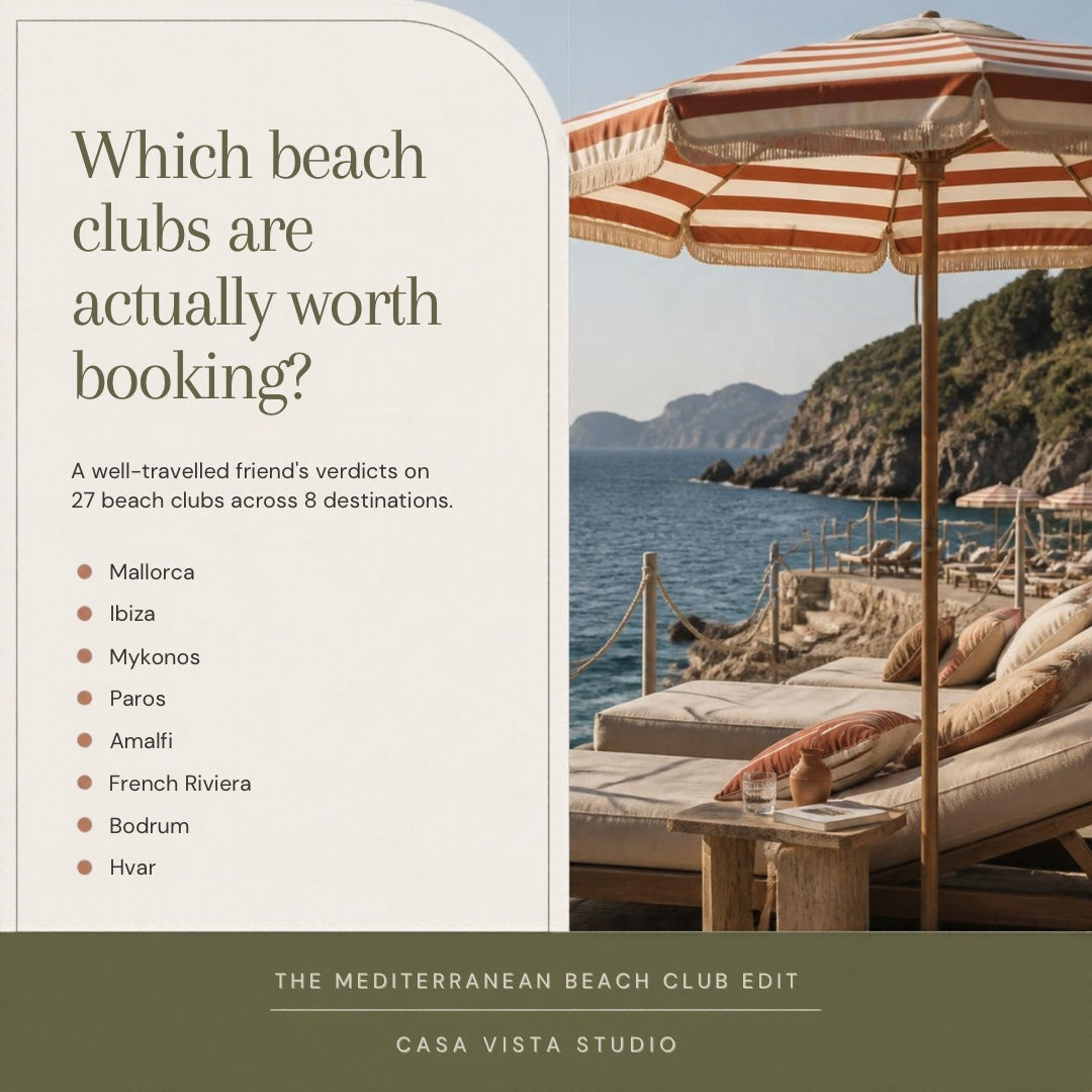 Which beach clubs are actually worth booking